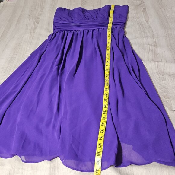 Alfred Angelo Plus Size 16 Style 7242 Viola Purple Prom Formal Dress - Picture 7 of 8
